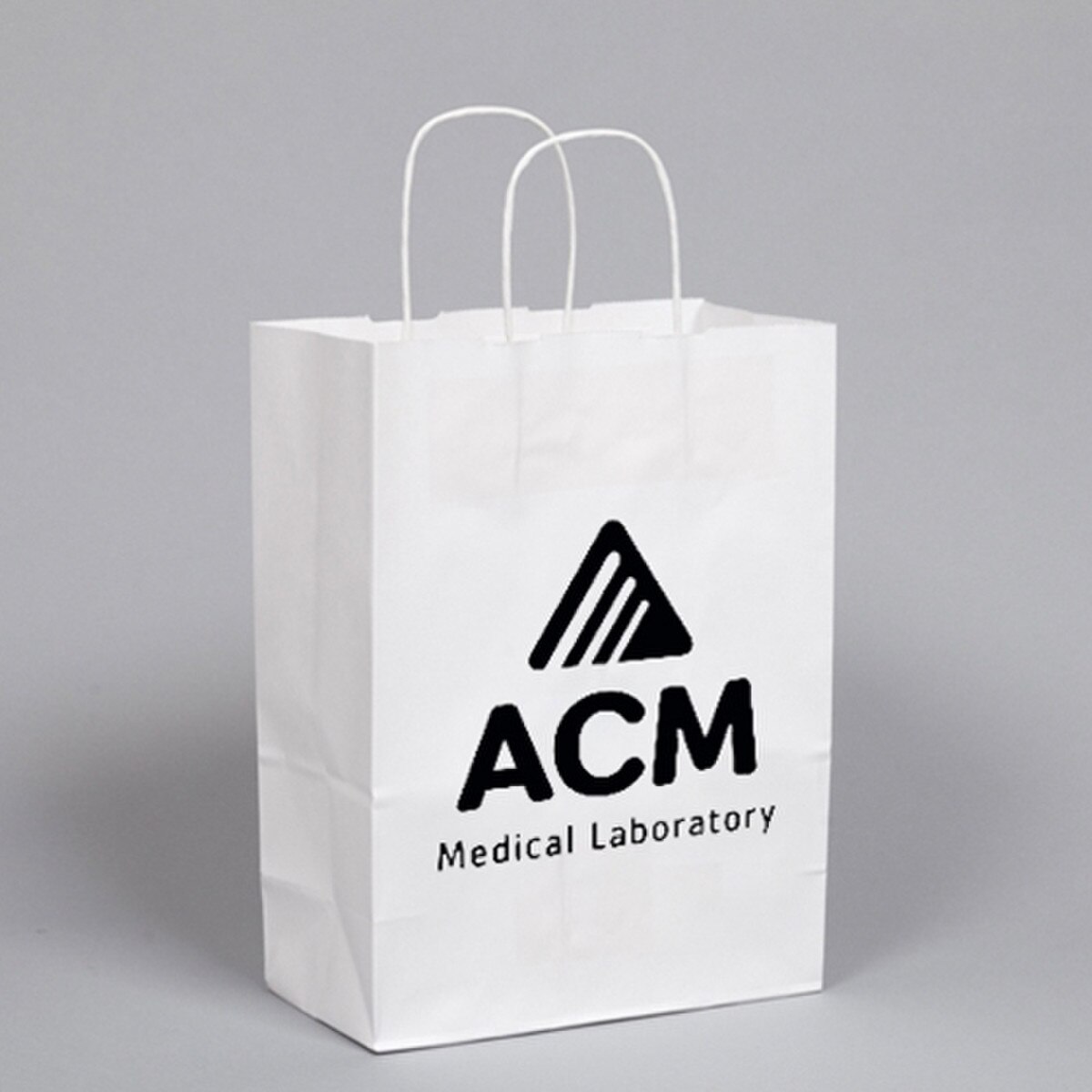 White Kraft Paper Custom PRINTED Sh